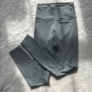 Lululemon blue/gray High-Waisted Leggings